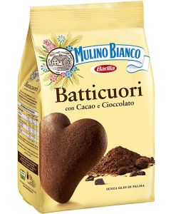 MULINO BIANCO - Batticuori Cacao e Cioccolato - 12 x 350 g  Box