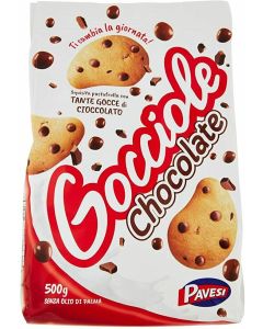 PAVESI - Gocciole Chocolate - 12 x  500 g Box