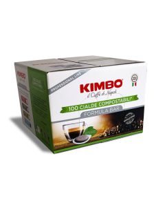 KIMBO - Coffe Pods Decaffeinated - 100x7gr
