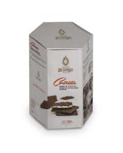 DI IORIO - Crispy Nougat Thins in Dark Chocolate - 200  g
