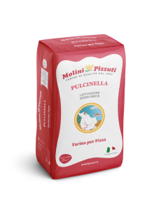 MOLINI PIZZUTI - Farina Pizza PULCINELLA Tipo 0 - 25kg