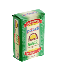 POLSELLI - Pizza Flour "00" - IDEALE - GREEN  - 25kg