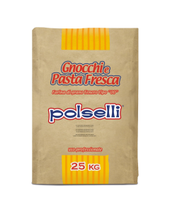POLSELLI - Wheat Germ PASTA & GNOCCHI Flour "00" - YELLOW - 25kg
