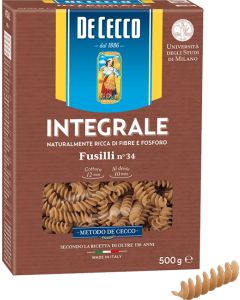 DE CECCO - Fusilli Integrali N.34 - 500gr