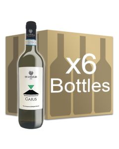 DE ANGELIS - Lacryma Christi White Vesuvio Gaius Doc - 6 x 75cl