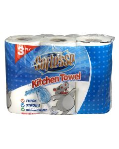 SOFTESSE - Kitchen Towel  3Ply 3Rolls