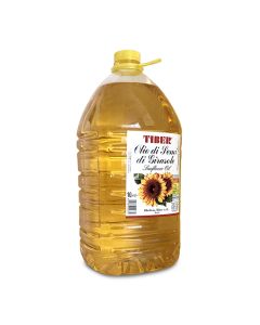 TIBER - Sunflower Oil - 10 Lt Plastic Bottle