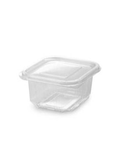 Clear Plastic Container With Lid - 375 ml -  300 pieces