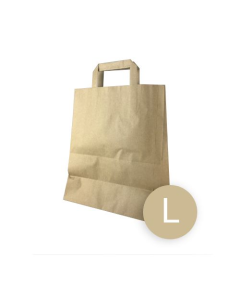 Carrier Bags Large Brown Paper - 260x160x290 - 200pz