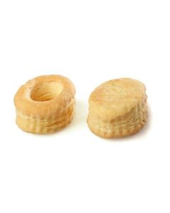 TEDESCO - Small Vol Au Vent 5 cm (ø) x 2.7 cm (h) - Approx 140 Pieces