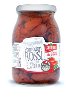 CARBONE - SemiDried Tomato Quarters in Sunflower oil - 1062ml