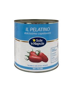 O SOLE E NAPULE - Il Pelatino Dolcissimo Capolavoro Plum Tomato - 6 x 2.5 kg