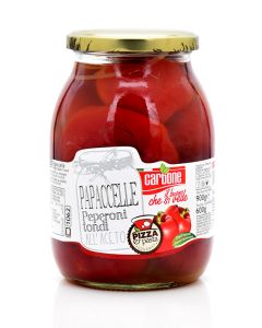 CARBONE - Papacelle Round Peppers in Vinegar - 1062ml