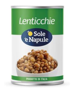 O SOLE E NAPULE - Lentils  - 24 x 400 gr