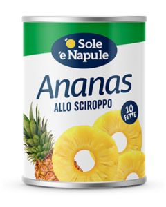 O SOLE E NAPULE - Pineapple Sliced - 565 gr