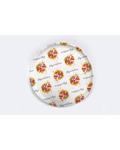 POLITHENATED PAPER PIZZA PLATE DIAM 32CM - 100PZ -
