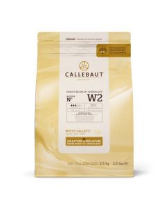 CALLEBAUT - 2.5 kg - Chocolate White Callets (Drops)