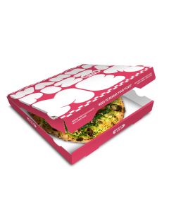 CENTO UNO - Pizza Box White Paper - 12.5x12.5x1.5inch - 100 pcs