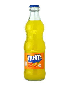 FANTA ORANGE BOTTLES