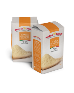 MOLINI PIZZUTI - SEMOLA Rimacinata di Grano Duro - 1kg