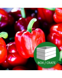 Red Peppers - Approx 4.8kg Box