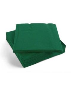 Vita Forest Green Napkins 3 PLY - POPPIES