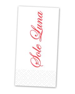 SOLE E LUNA Napkin White - 1col - 8Fold - 2Ply - 40cm - 2000
