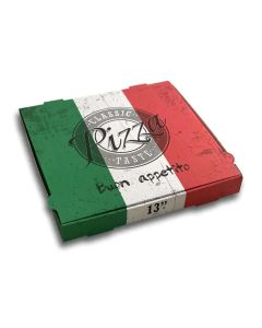 Pizza Box Italia - 33x33x4cm - 13 inch - 100pcs