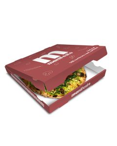 MANIFESTO - Pizza Box White Paper - 12.5x12.5x1.5inch - 100 pcs