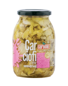 SLICED ARTICHOKES IN OIL