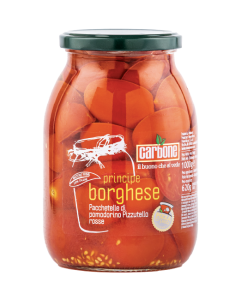 CARBONE - Piennolo a Pacchetelle *Principe Borghese* Halves in Water - 1062ml