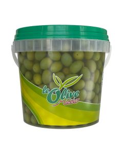 MICCIO - OLIVE TIPO CERIGNOLA - Large long shape Green Olives in Brine - 6kg