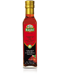 BASSO - Chilli Extra Virgin Olive oil_ EVO al Peperoncino - 250ml