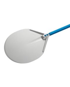 Aluminium round pizza peel 30cm - GIMETAL