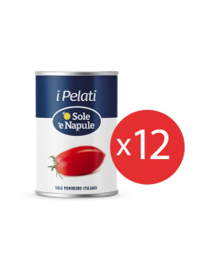 O SOLE E NAPULE - Plum Tomatoes - 12x400gr