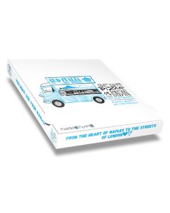 SUD ITALIA - Pizza Box White Paper - 2col - 31x31x4 - 12x12x1.5inch - 100 pz