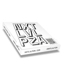 NEXT LEVEL - Pizza Box White Paper - 1col - 31x31x4 - 12x12x1.5inch - 100 pz