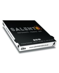 SALENTO - Pizza Box White Paper - 3col - 32x32x4 - 12inch - 100 pz