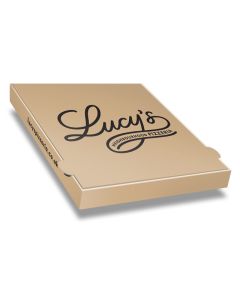 LUCY - Pizza Box Brown Paper - 1col - 32x32x4 - 12inch - 100pz