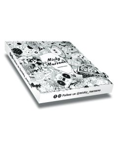 MICKY MARZANO - Pizza Box Customised - 24x24x6 - 100pz