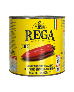REGA - San Marzano D.O.P Tomatoes - 6X2.5kg