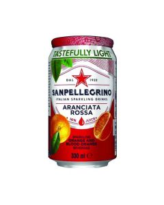 SAN PELLEGRINO - Can - Aranciata Blood Orange - 24x330ml