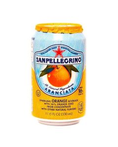 SAN PELLEGRINO - Aranciata Cans - 24x330ml