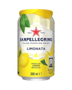 SAN PELLEGRINO - Limonata Cans - 24x33cl
