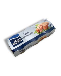 MARE BUONO - Tuna In Sunflower Oil - 3x80 g