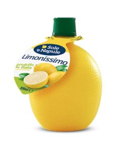 O SOLE E NAPULE - Lemon juice Lemonissimo Plastic Bottle - 200ml