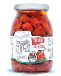 SEMI-DRY CHERRY TOMATOES IN SUNFLOWER OIL