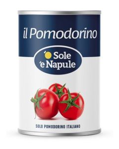 O SOLE E NAPULE - Cherry Tomatoes (IL POMODORINO) - 24 x 400 gr