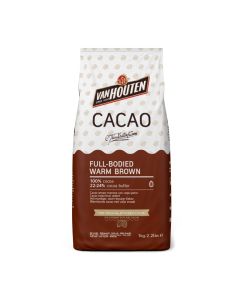VAN HOUTEN - Cocoa Powder 100% - 22-24% Cocoa Butter - 1kg