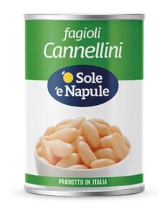 O SOLE E NAPULE - Cannellini Beans - 24x400 g